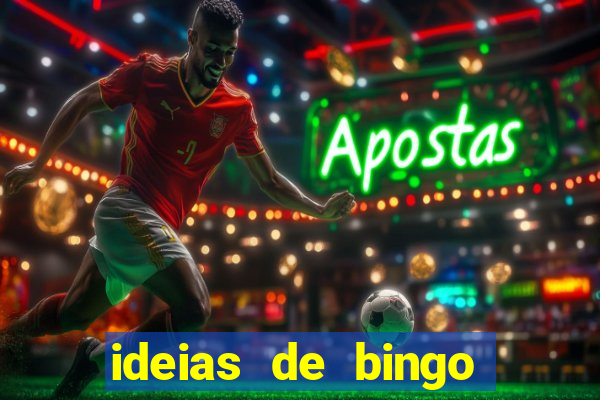 ideias de bingo para o natal